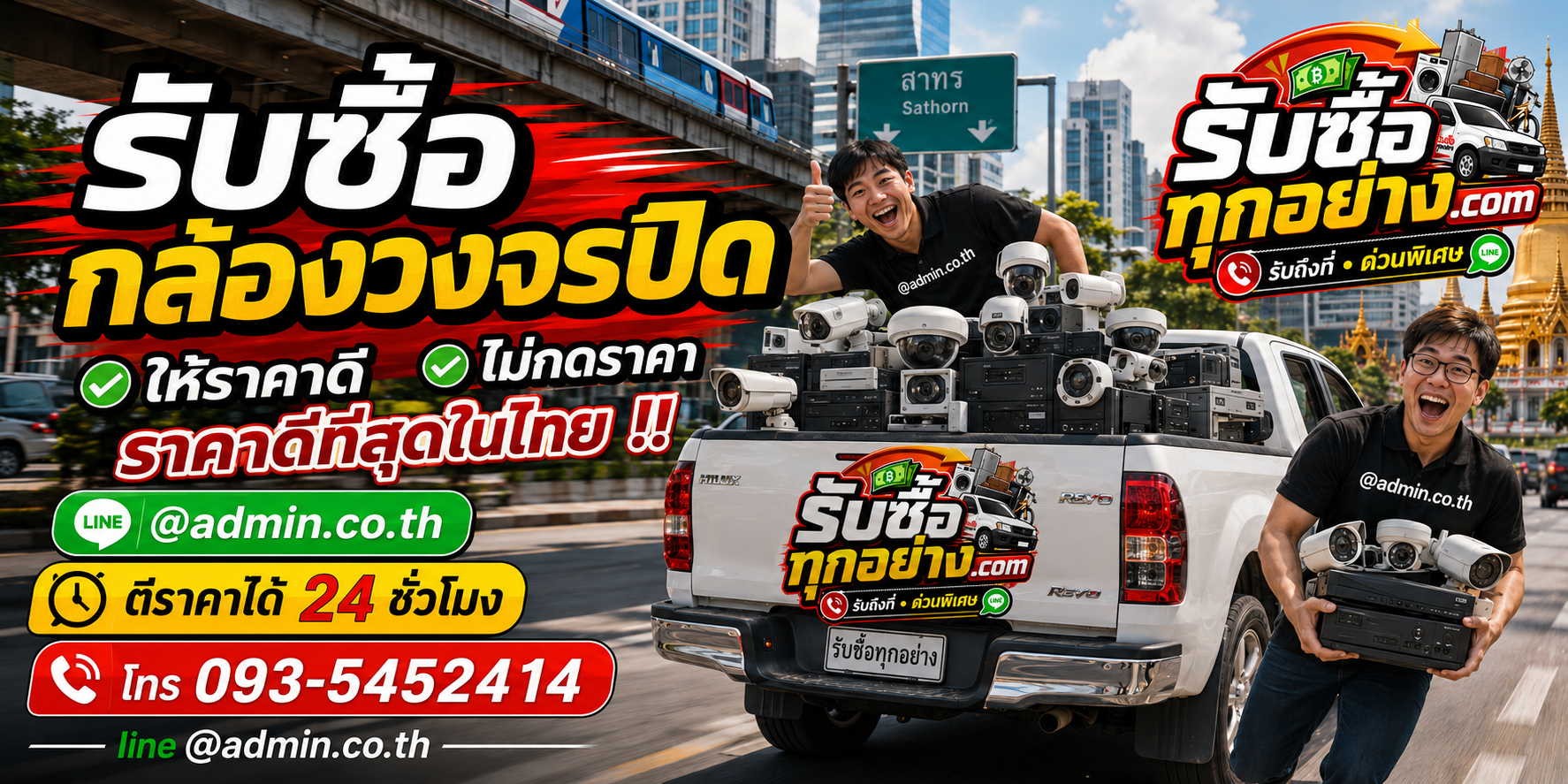 รับซื้อกล้องวงจรปิด ติดต่อง่าย ตอบเร็ว รับถึงที่