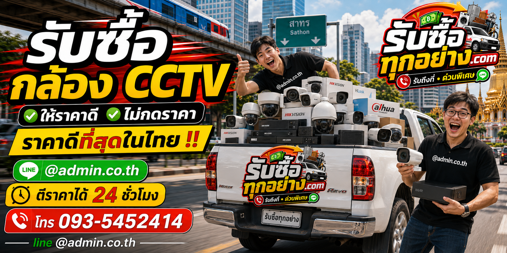 รับซื้อกล้อง CCTV ติดต่อง่าย ตอบเร็ว มีบริการรับถึงที่